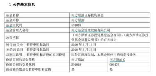 易方达原油基金什么时候可以申购
